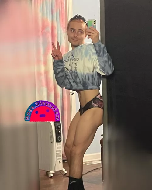 Panties and crop top