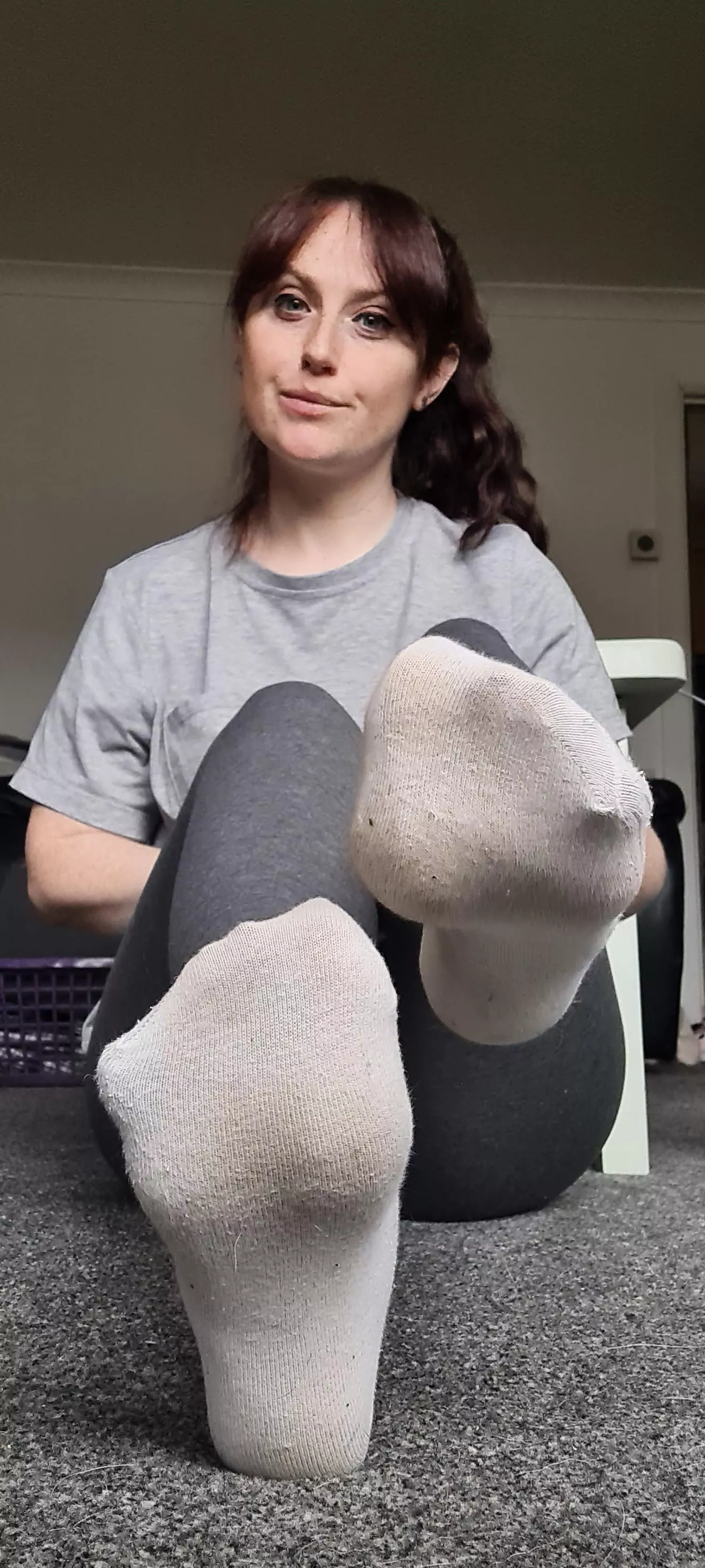 Petite whites with sweaty prints 😏🔥 (Selling)