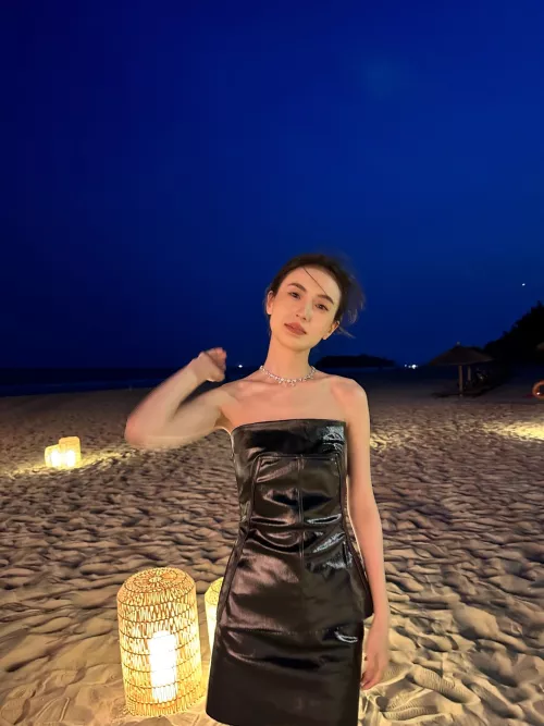 Photos from the beach bonfire party