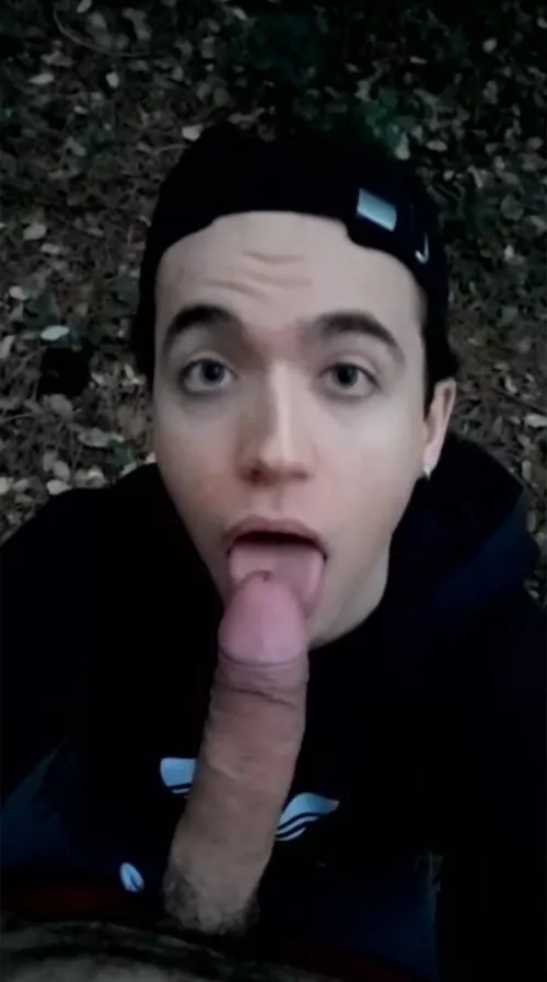 Sucking big cock like good boys should