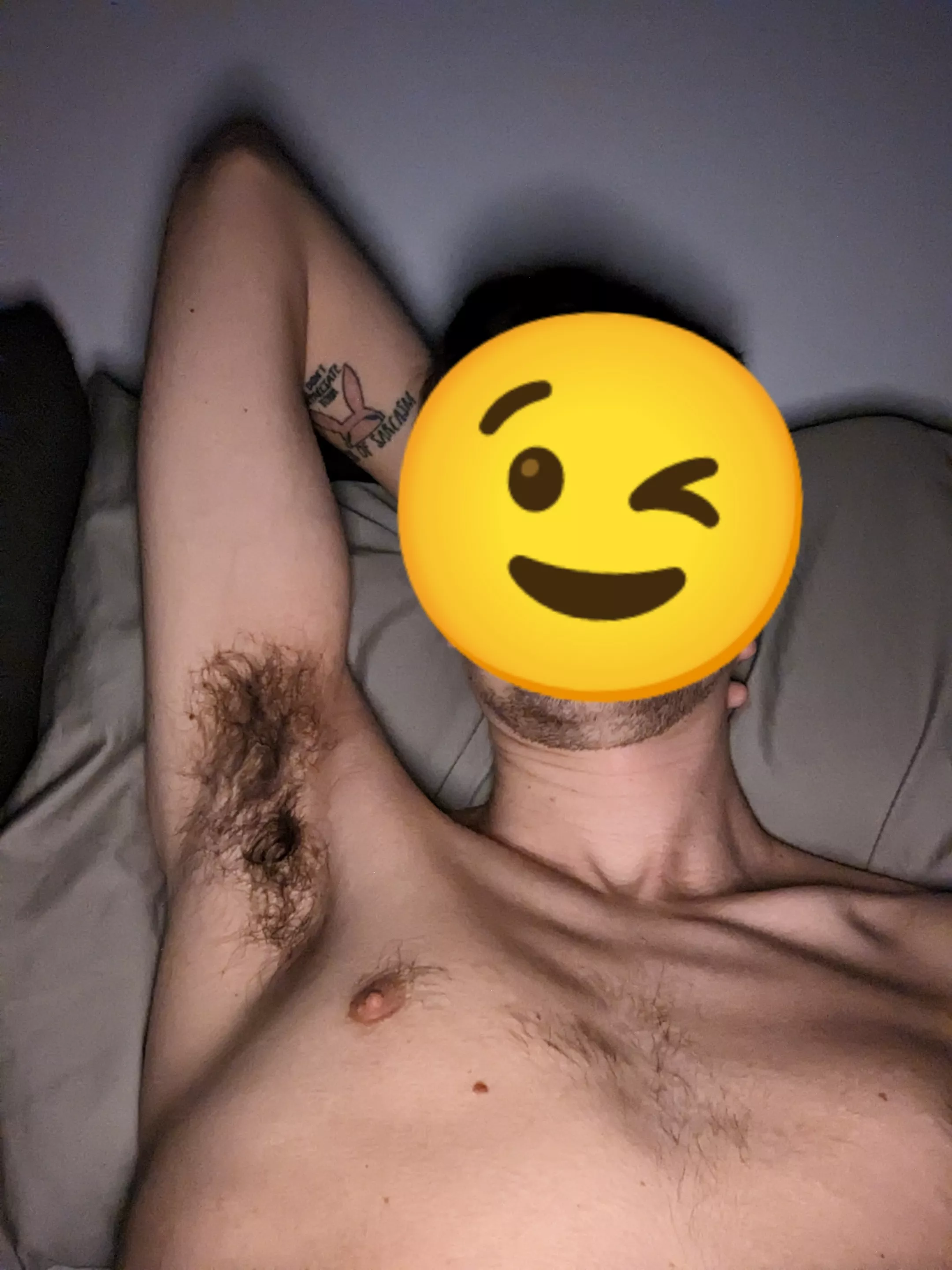 Sweaty. Can't sleep.