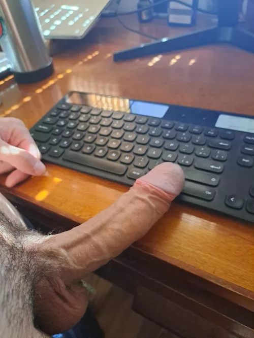 Today I was working, and then this happened...