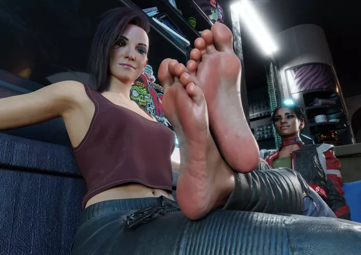 V and Panam (dais1984) [Cyberpunk 2077]