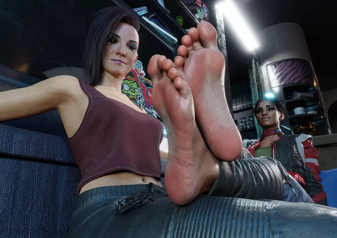 V and Panam (dais1984) [Cyberpunk 2077]