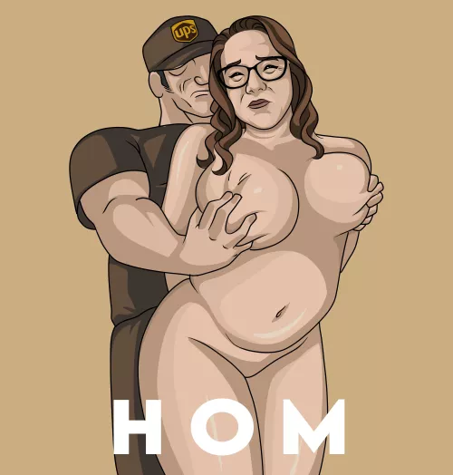 Wife impregnated by the UPS guy.