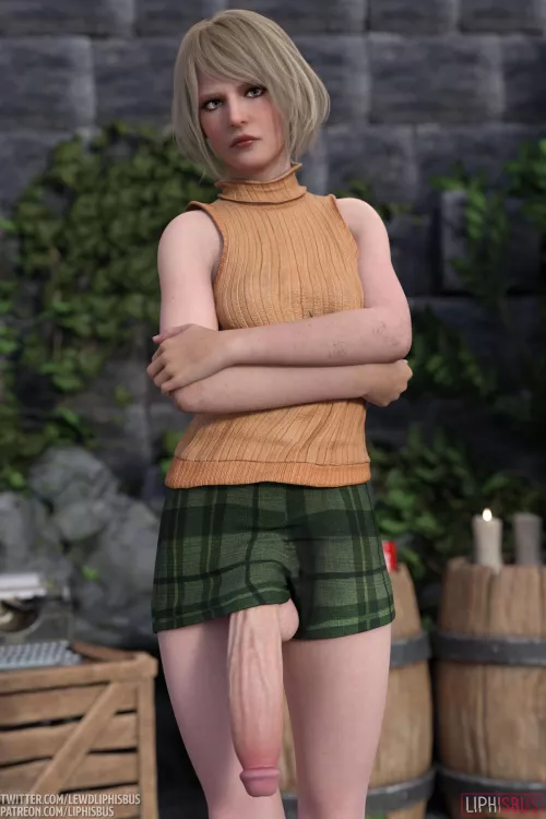 With a weapon like that, Ashley could’ve saved herself.. (Liphisbus)