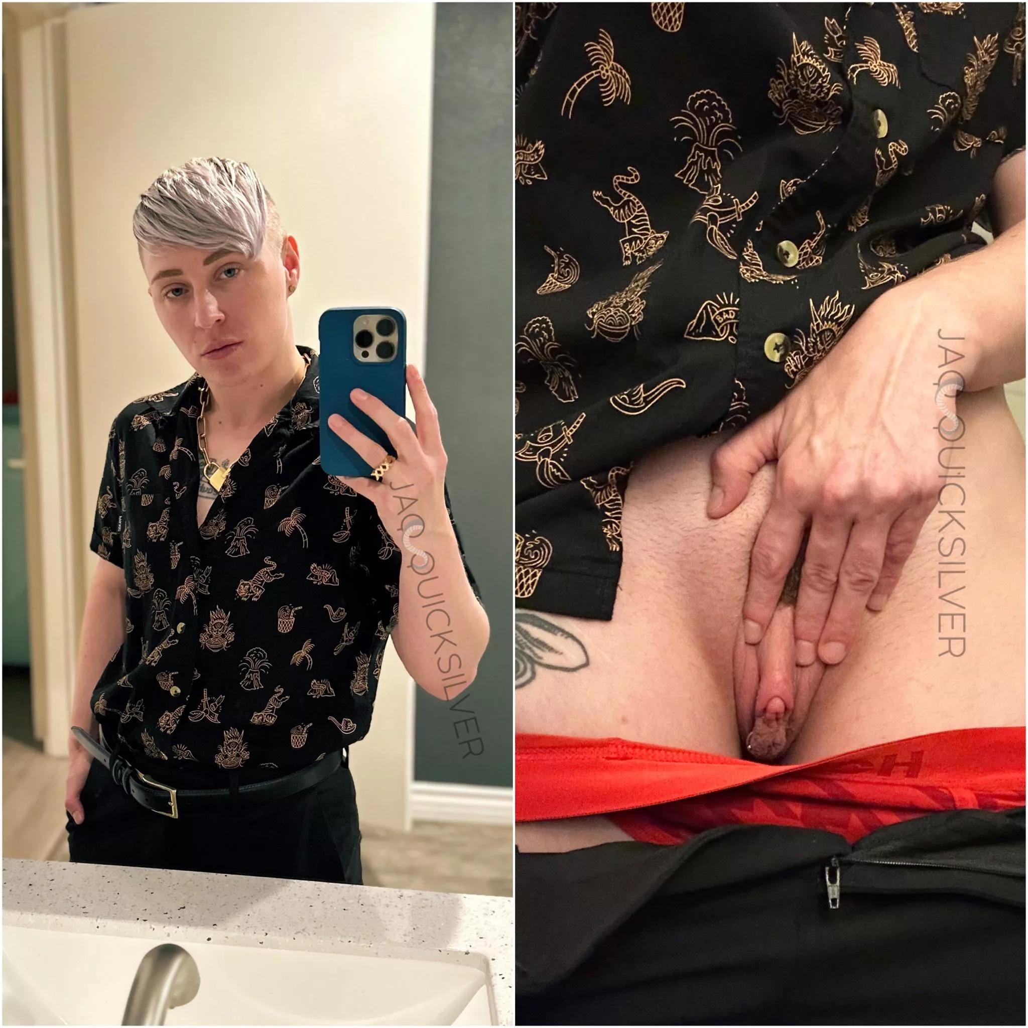 Would you go down on me in the bathroom at a house party? 🖤🔥