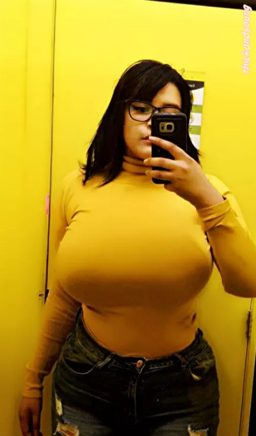 Yellow sweater