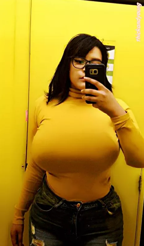Yellow sweater