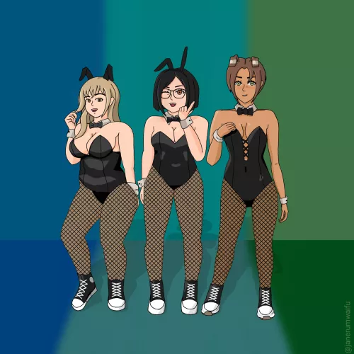 3 Bunny Girls [Original]