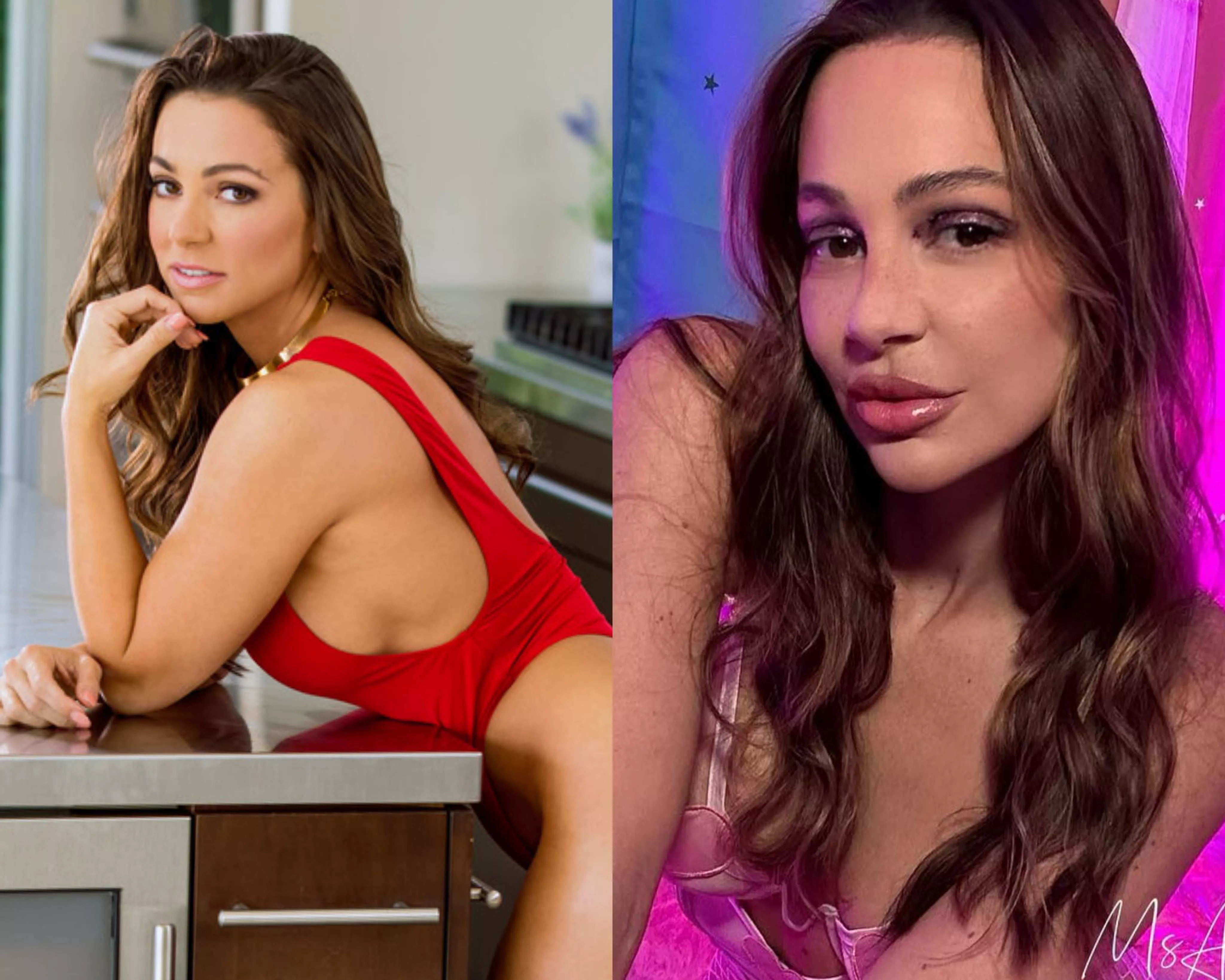 Abigail Mac's lipjob looks botched AF. Thoughts?