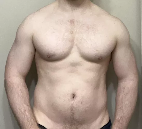 At times I struggle with body dysmorphia. But today I'm acknowledging my progress. [m]