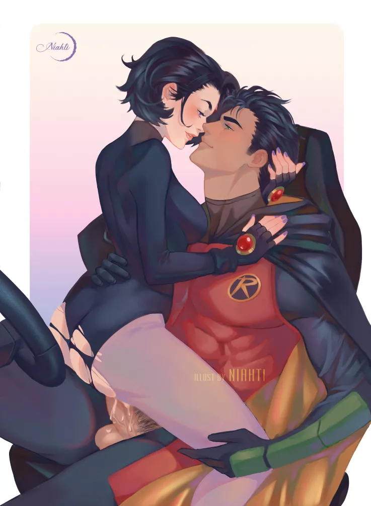 Damian & Raven Riding (Niahti ) [DC]