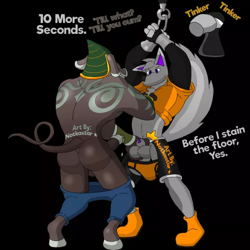 Give me a sec [M/M] (Notkastar)