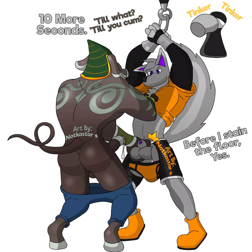 Give me a sec [M/M] (Notkastar)