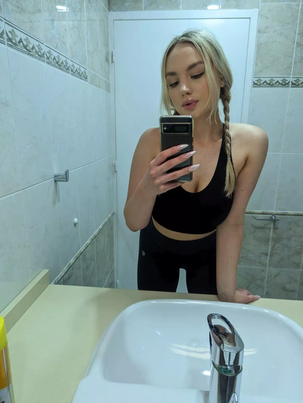 I felt cute after gym 💘 [f19]