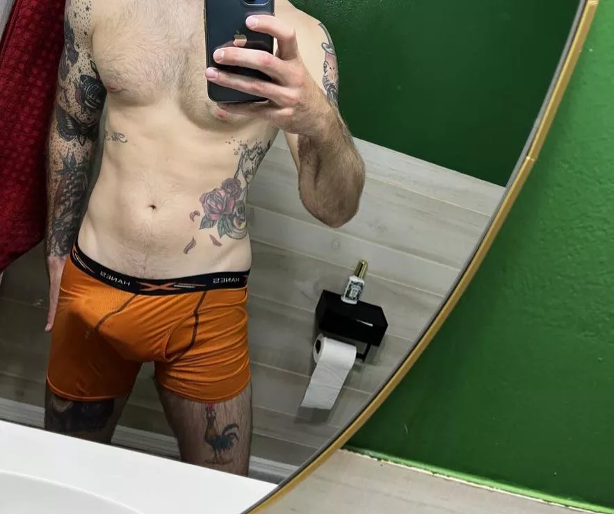 I hope you like orange