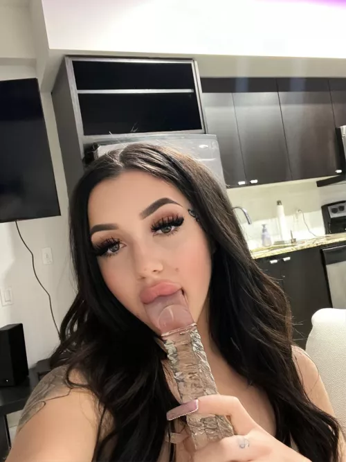 Imagining it was your cock