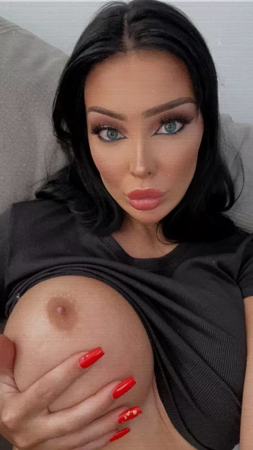 Maybe you want to put your face in my boobies