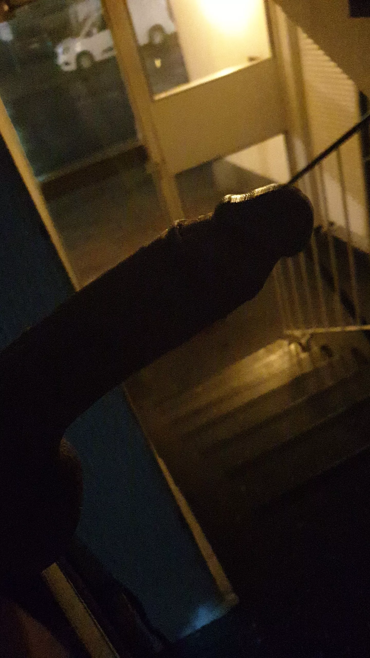 Meet me at the front door?