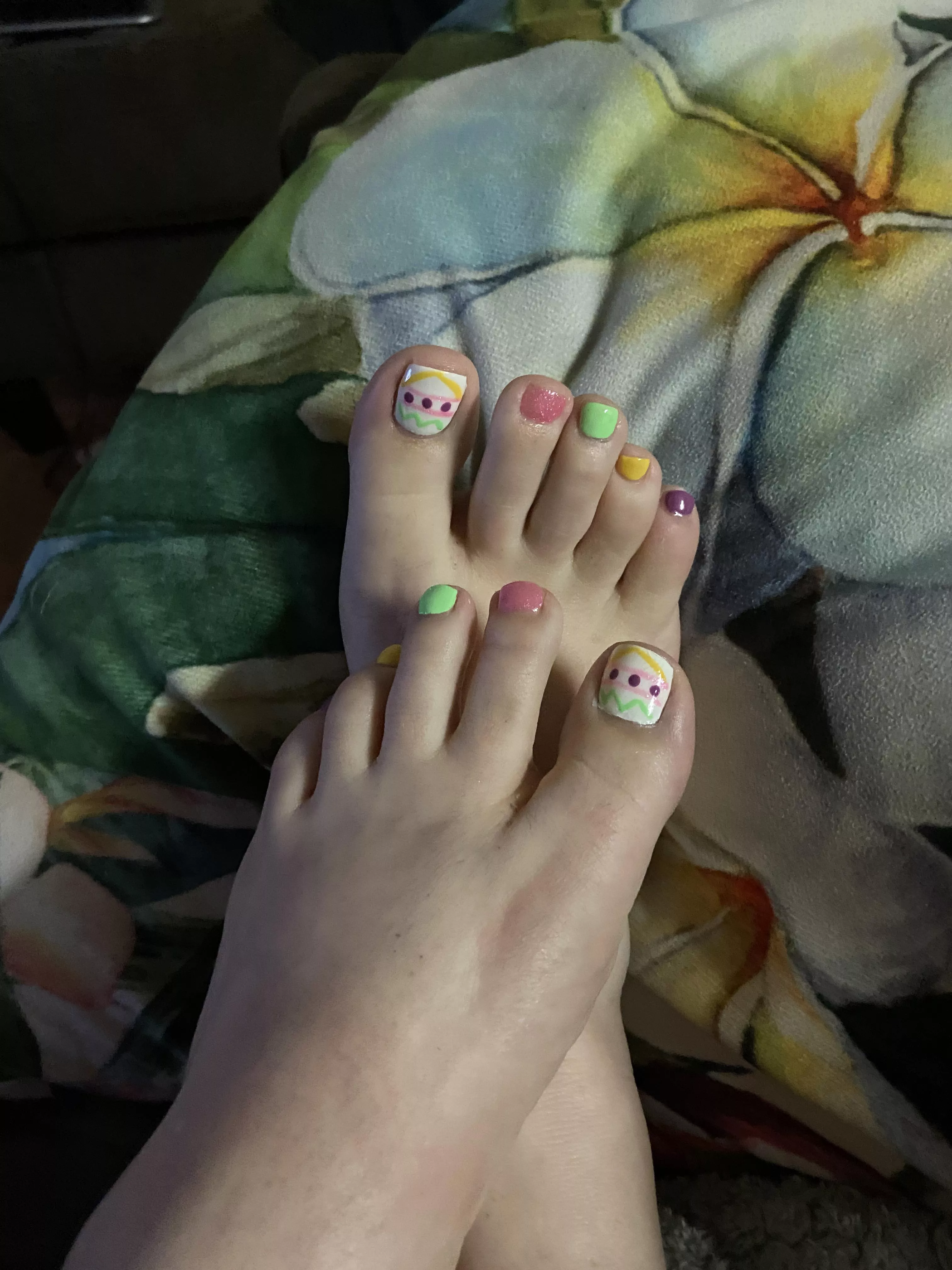 My Easter nails oc