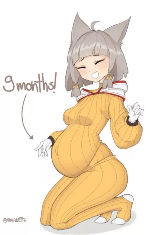 Nia carrying a 'litter'~! [Xenoblade Chronicles 2] [Artist: Vanabette]