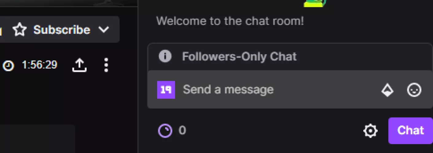 Nothing more unattractive on Twitch than going to a small channel with a slow moving chat and seeing this. Do yall stay or leave after seeing this?