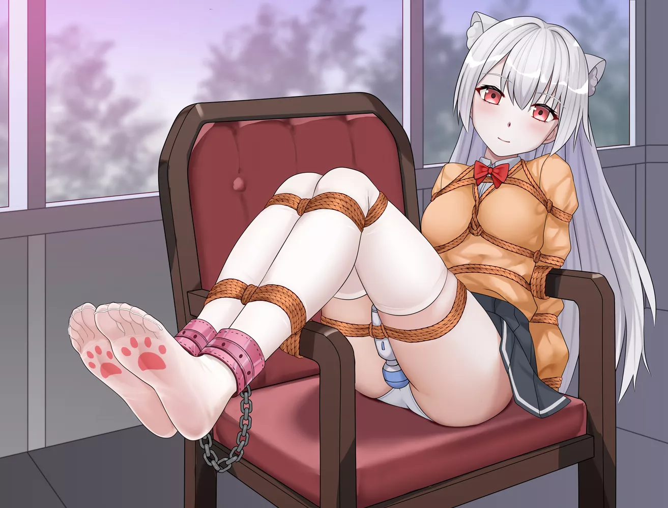 oh my, you get so submissive when you're horny my love