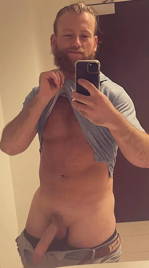 Quick bathroom break at work…