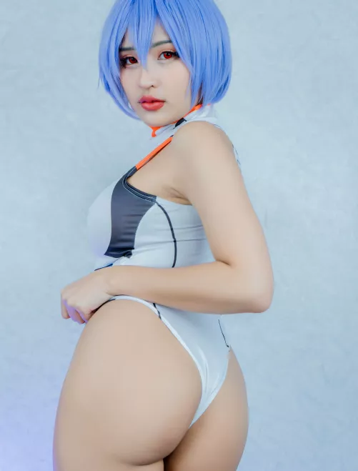 Rei Ayanami from Evangelion by KandyInu