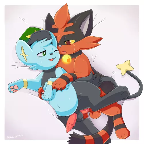Shinx x Torracat [MM] (nikkibunn)
