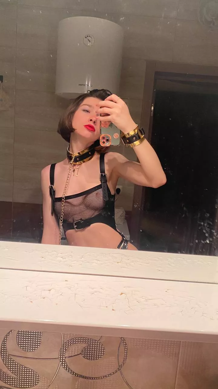 take the leash and lead me to fuck