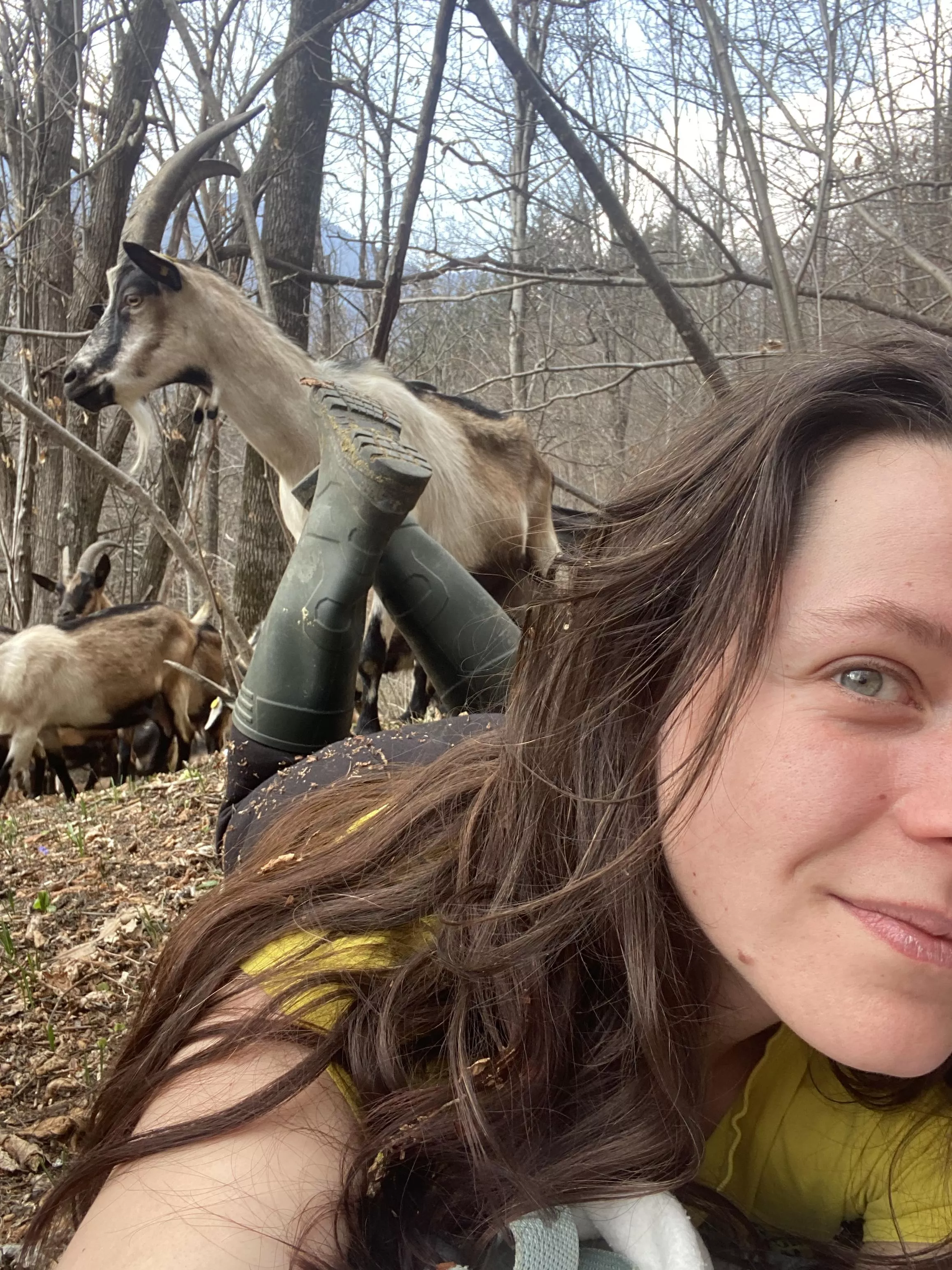 Two brunettes at the cost of one