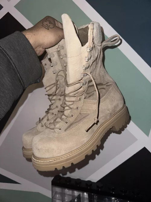 Very excited about my new Hoffman 10” powerline lineman boots!