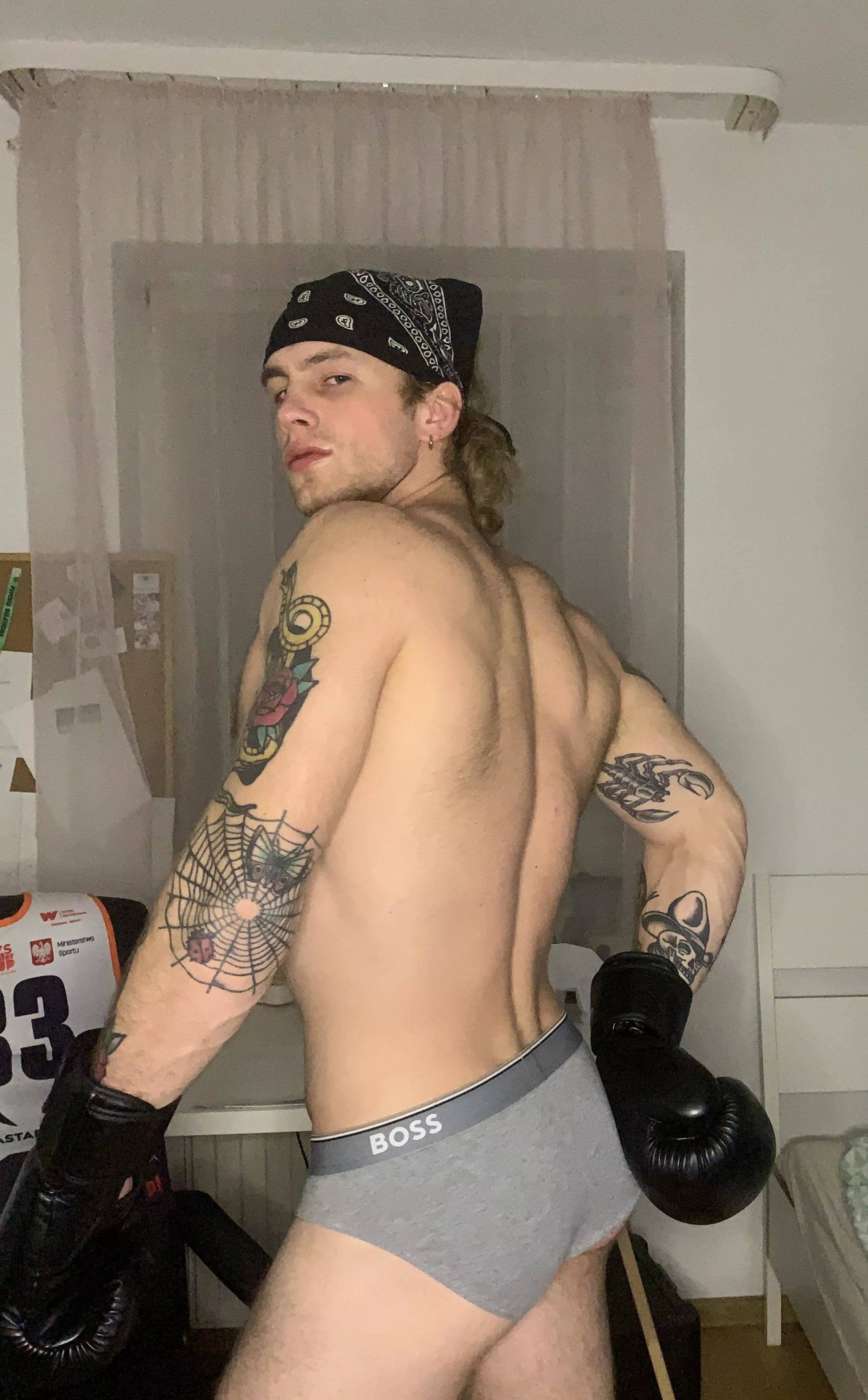 Wanna be my boxing partner?