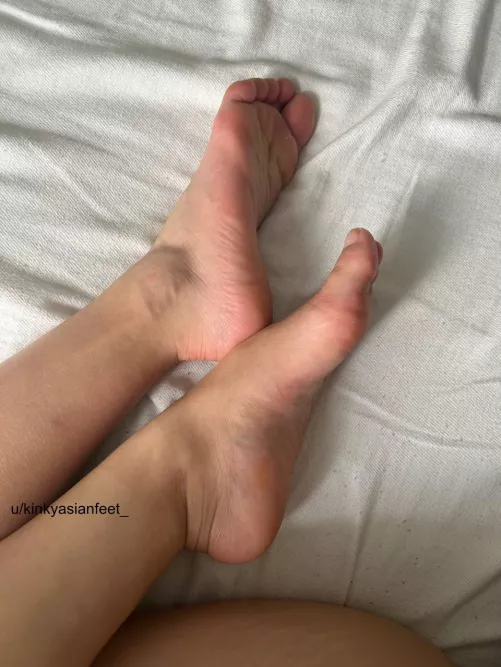 what would my feet feel like on your dick?