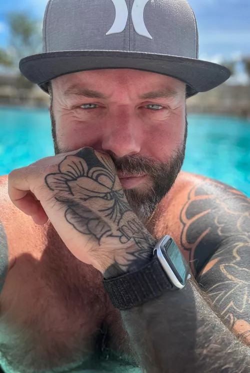 Work at the pool kinda day.