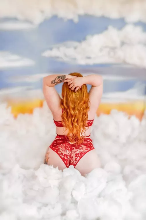 An older picture from my first boudoir session