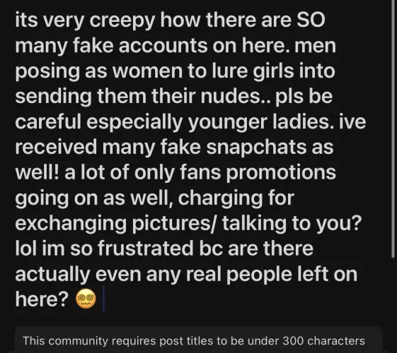 +beware of fakes+ wasnt allowed to post over 300 characters whoops! but please look what i wrote and lmk if you can relate :)