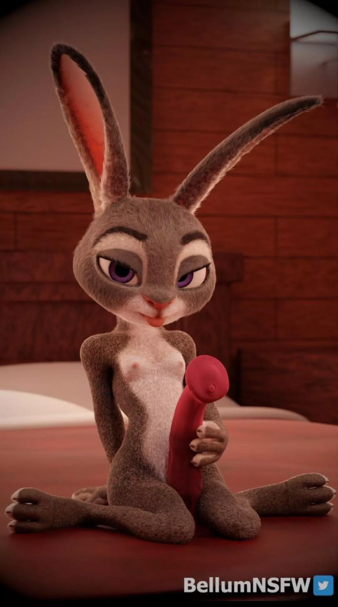 Bunny cop packing a little more than heat