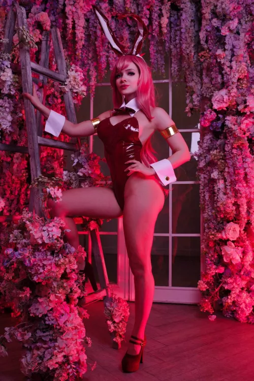 Bunny Zero Two cosplay by Evenink