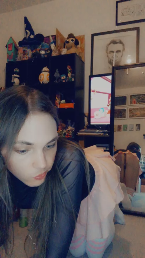 Can you help me find my glasses? They are down here somewhere.