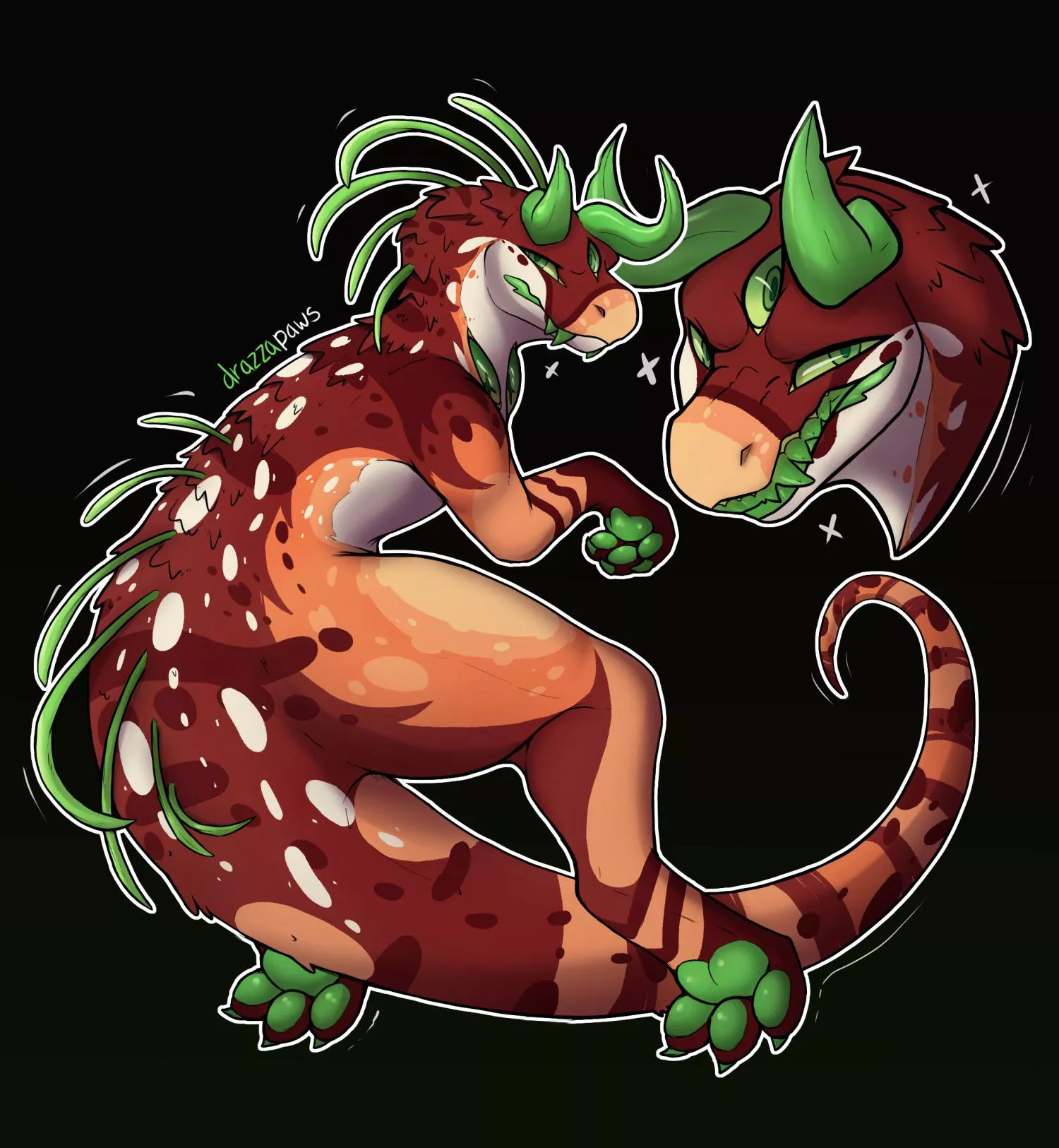 Dino Dino Dino Dino Dino Dino (art by me)