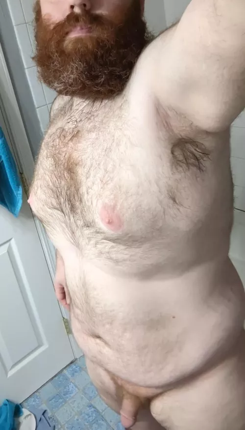 Fresh out of the shower