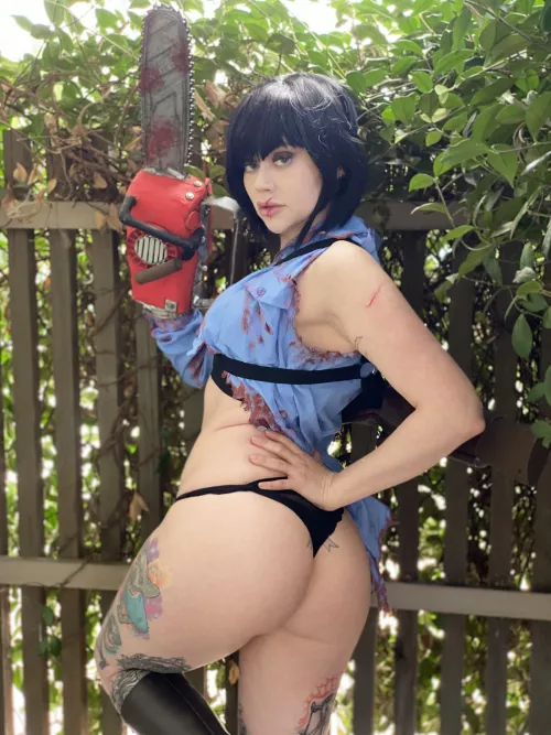 “Gimme Some Sugar, Baby”. Me (Evey Dantes) as Ash from Evil Dead.