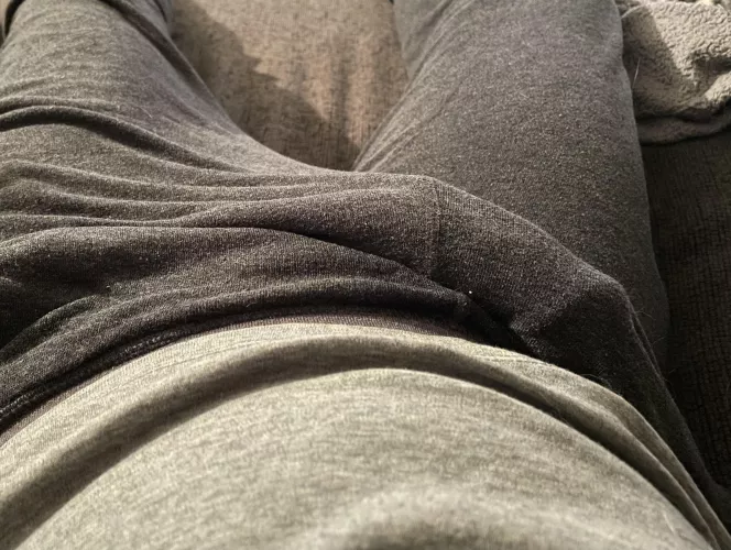 Grey sweats always hug me the right way