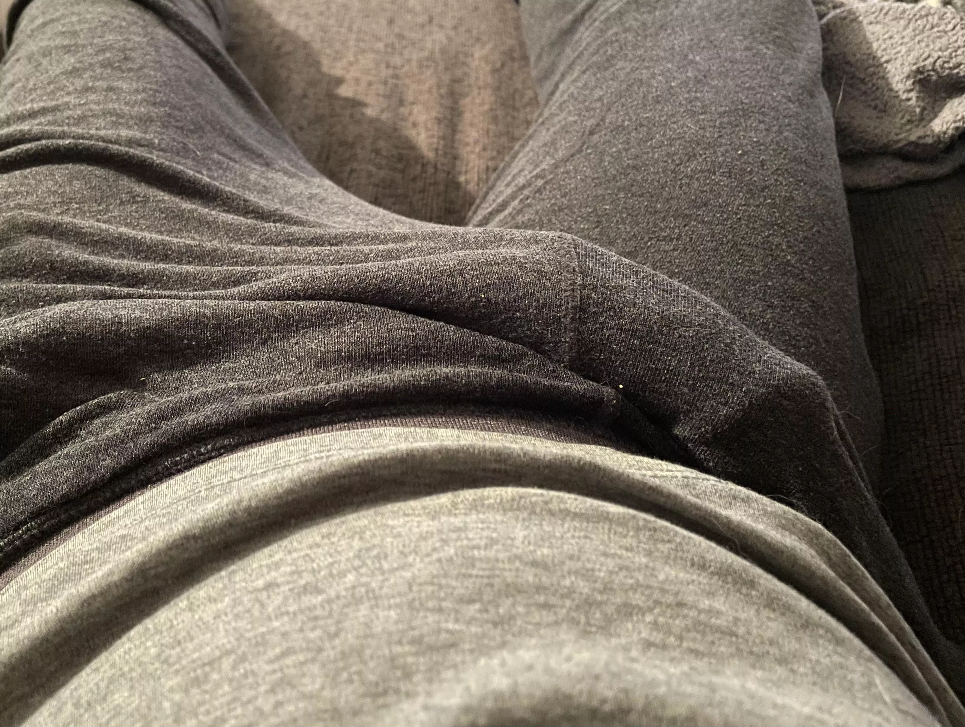 Grey sweats always hug me the right way