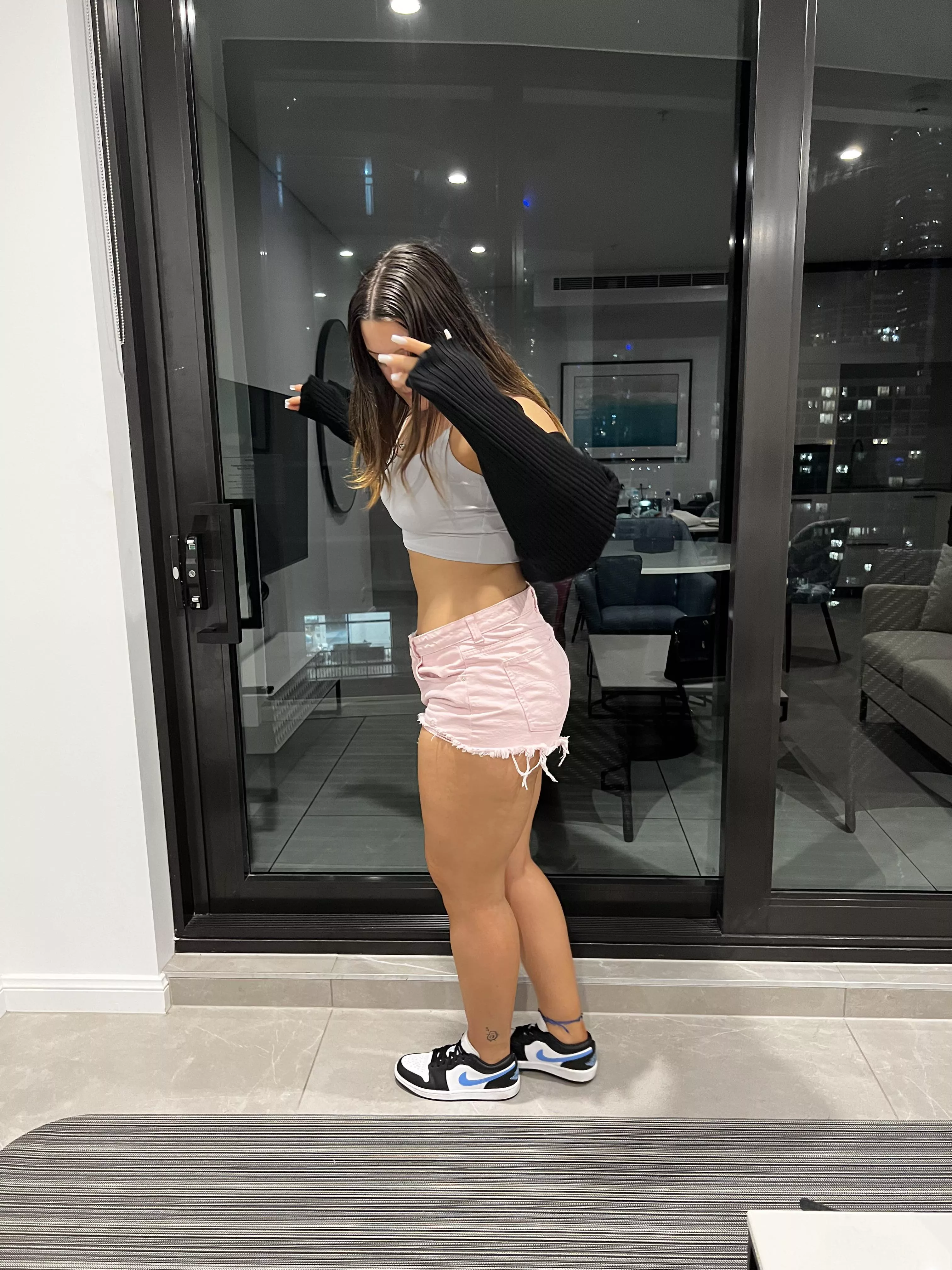 I don’t think my crop top is short enough