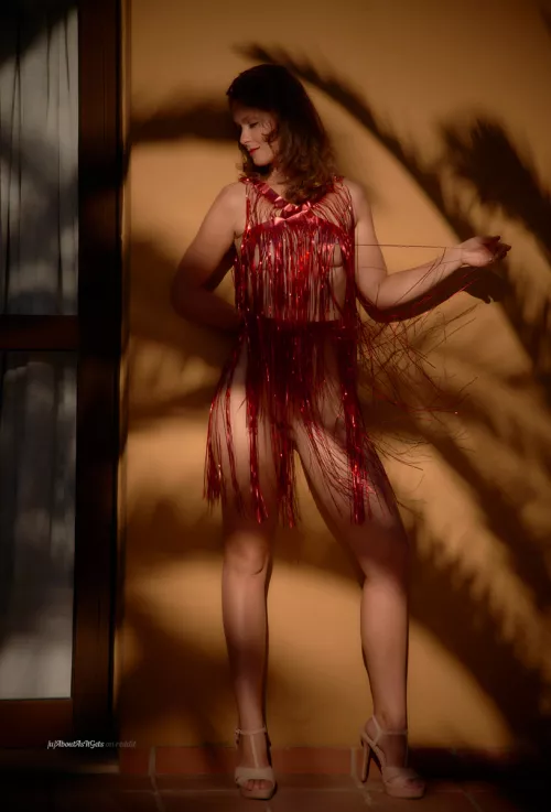 I like holidays because you often get away with wearing weird stuff