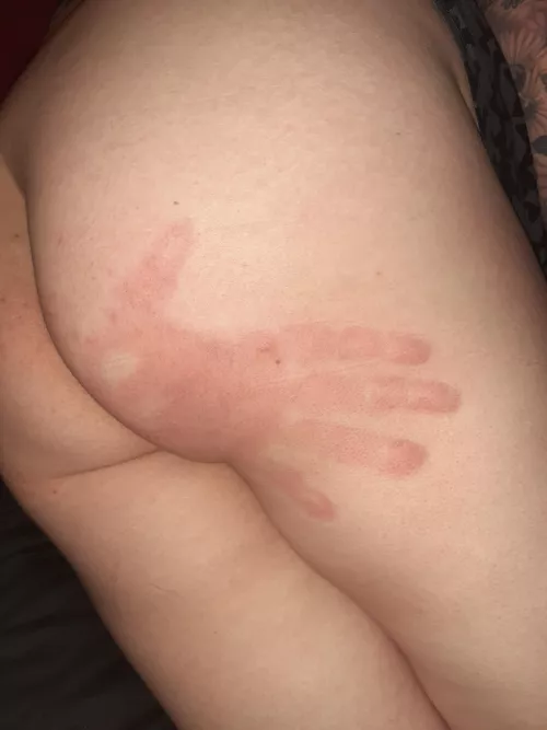 I love it when he leaves marks